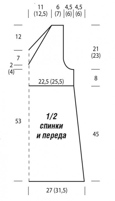 ​Мини-платье с ажурной каймой