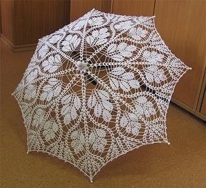 Зонтик крючком. Схема вязания
