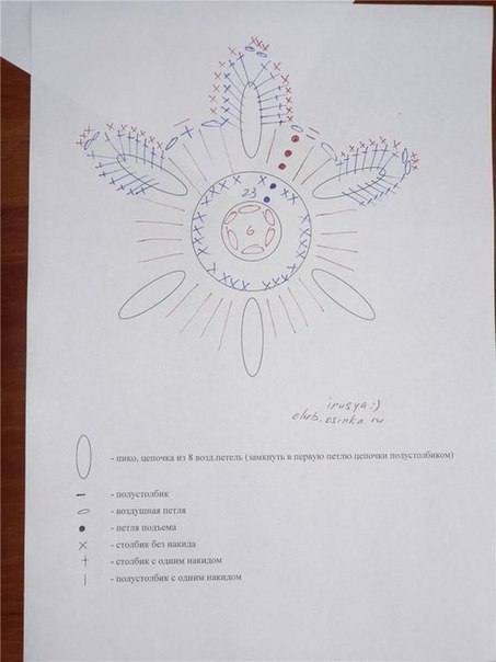 Изысканное платье, связанное из мотивов