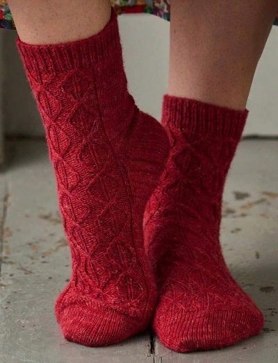Вязаные носки «Hertha» от дизайнера Sarah Hatton