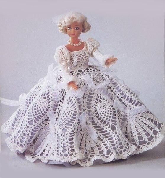 Изысканное бальное платье для куколки