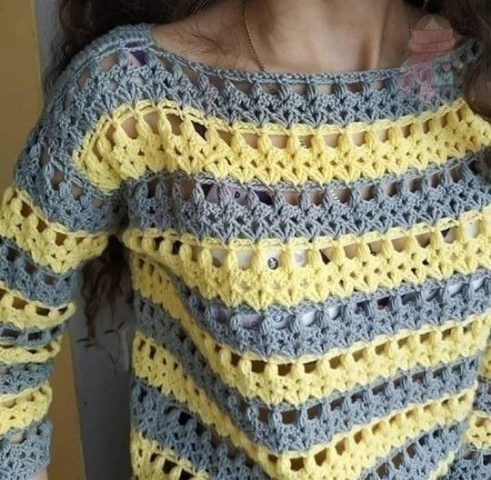 Симпатичный узор для пуловера