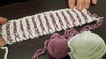 ​Уроки вязания в технике бриошь Brioche knitting