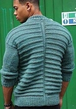 Мужской пуловер «Coverback» от Pat Menchini