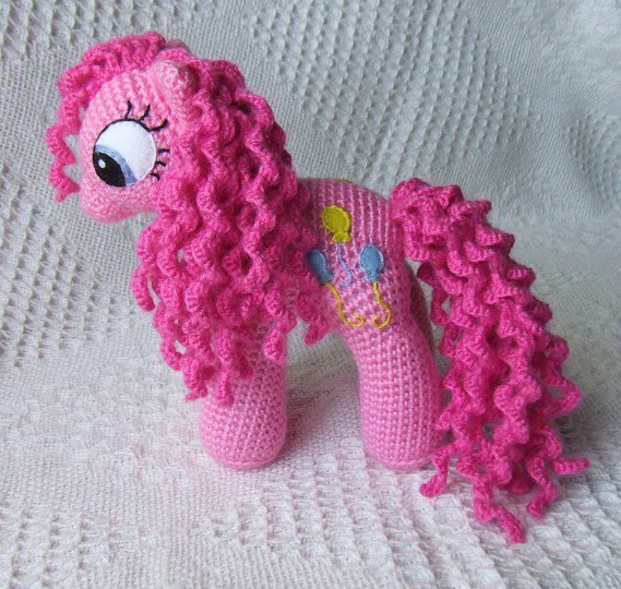 Вяжем розовую пони - мягкую игрушку!