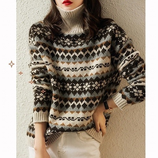 Зимний женский свитер