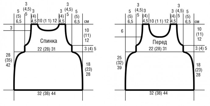 Вяжем платье для девочки