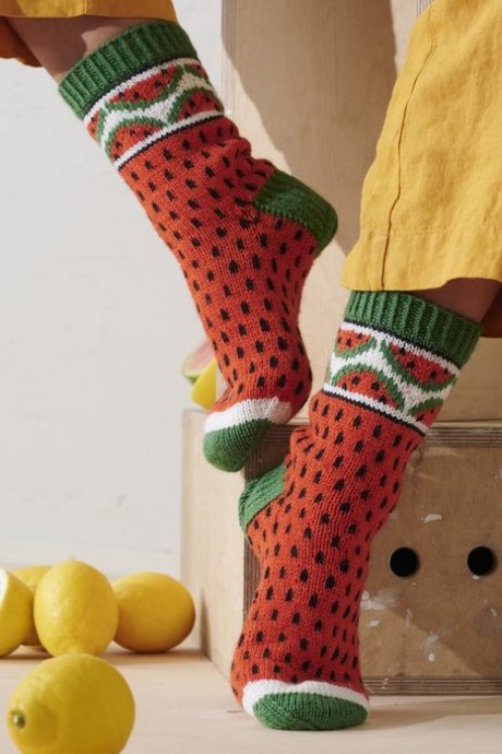 Орнамент для вязания носков