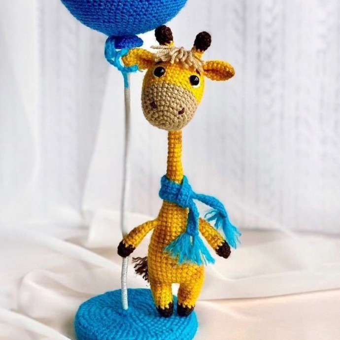 Мастер класс по вязанию очаровательного жирафика