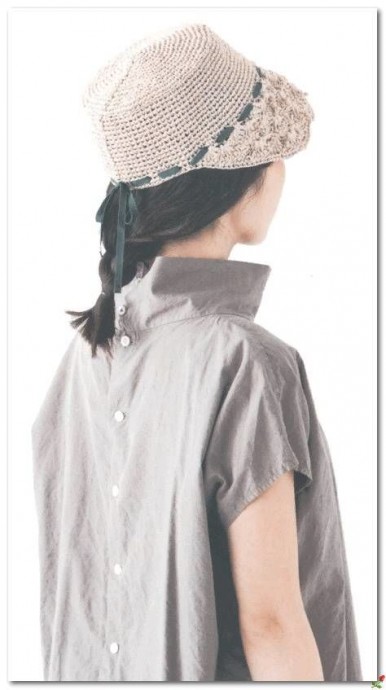 Шляпа с козырьком - вяжем аккуратный головной убор на лето