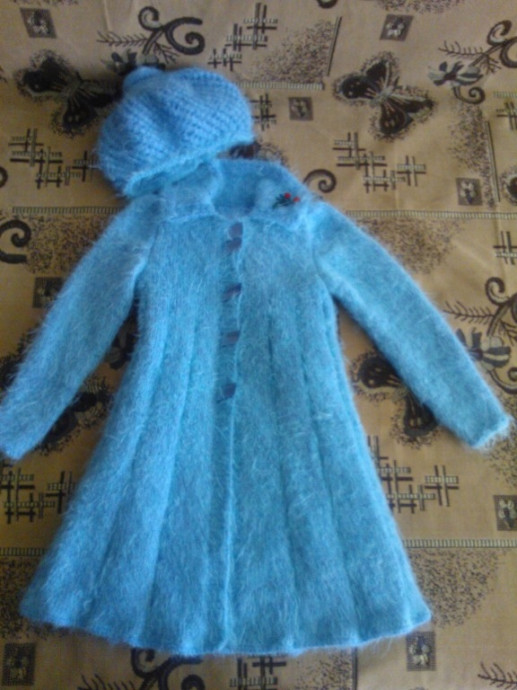 Детское пальто "Лебяжий пух"