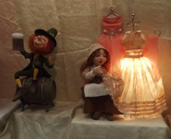 Международная выставка кукол на Тишинке. Москва