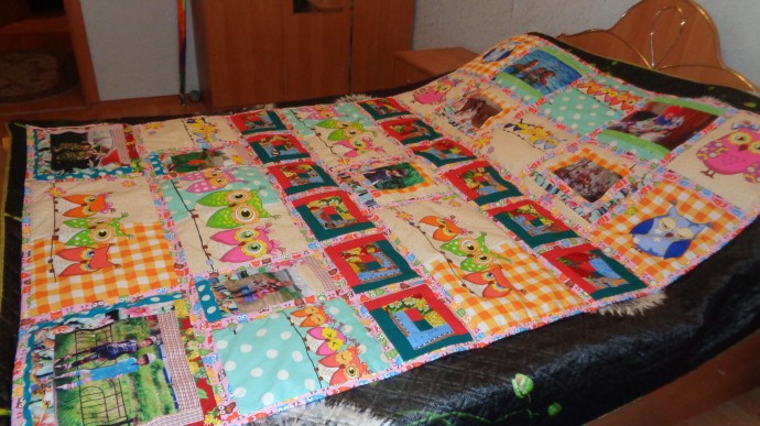Лоскутные одеяла для моих внуков