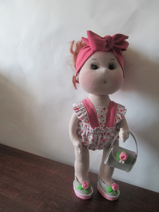 новая  текстильная куколка
