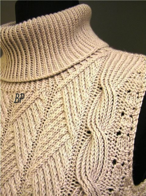 Шикарный пуловер или безрукавка , красивый узор