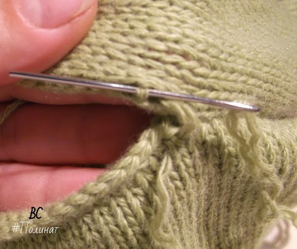 Как красиво вшить рукав в вязанное спицами изделие