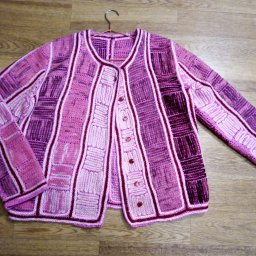 кардиган связанный на карантине