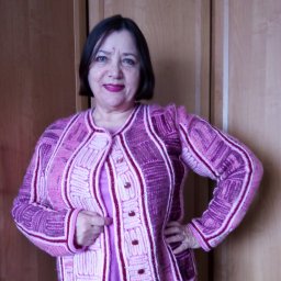 кардиган связанный на карантине