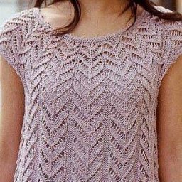 Интересный узор для топа