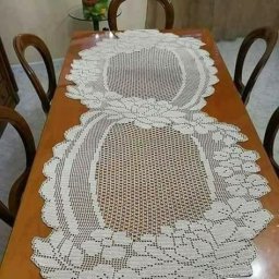 Эффектная салфетка крючком