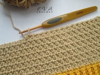 Красивый и простой узор крючком