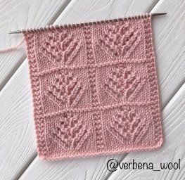 В копилку: Ажурный узор "елочки" спицами