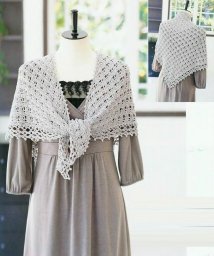 Шаль крючком