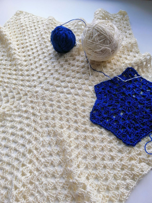 Летняя туника крючком