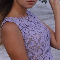 Красивый узор для летней кофточки