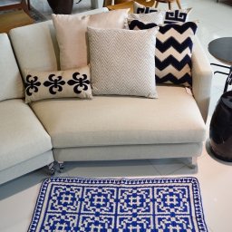 Стильный коврик в португальском стиле, вяжем крючком