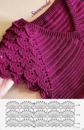 Кайма крючком