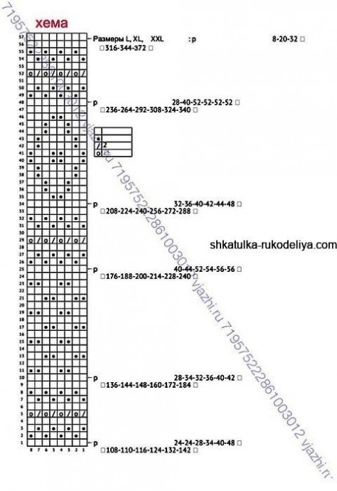 Классный свободный свитер с круглой кокеткой с теневыми