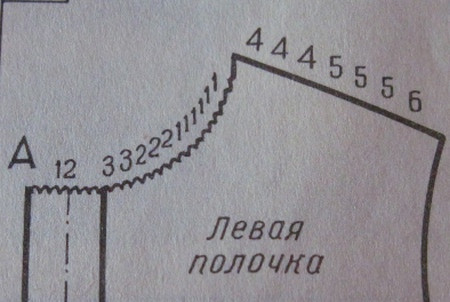 Вязание пройм, горловины и плеч переда Вязание пройм, горловины и плеч переда