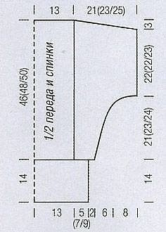 Пуловер с воротником "шалька"