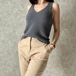 Топ крючком, узор в копилку