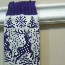 Жаккард с оленями