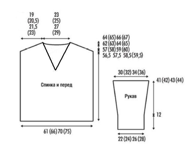 Стильное платье спицами