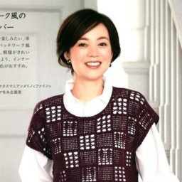 Ажурный топ крючком