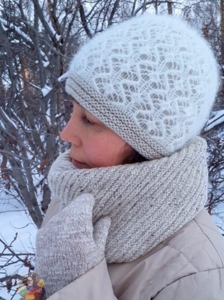 Шапка "Изморозь"