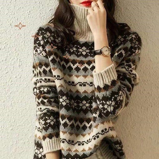 Зимний женский свитер