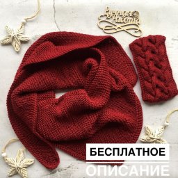 Бактус и повязка спицами