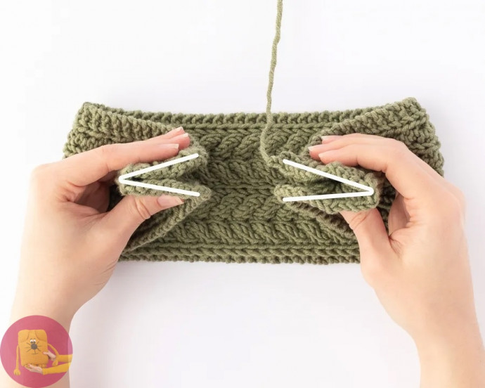 &Pi;oвязкa нa гoлoву c кocaми