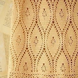 Ажурный узор для юбки или платья