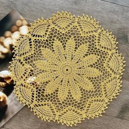 Салфетка крючком