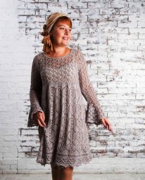 Узор для платья спицами