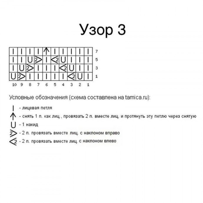 Голубая футболка спицами