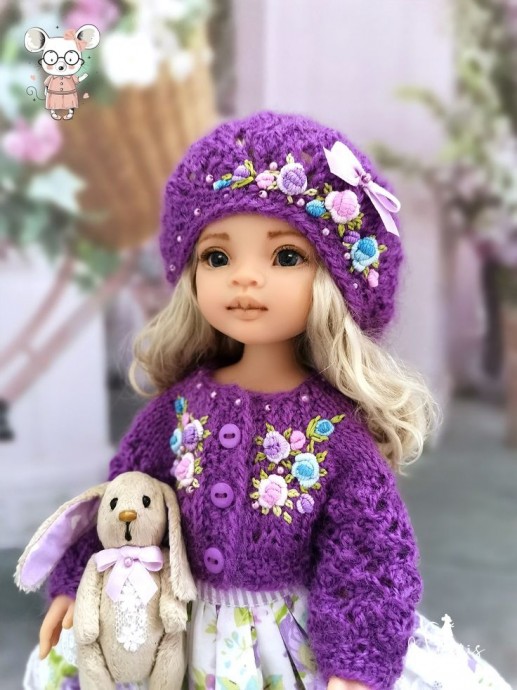 Играем в куклы или немного вязаной моды Играем в куклы или немного вязаной моды