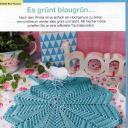 Салфетка крючком