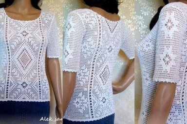 Узор для вязания туники