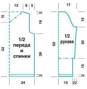 Вяжем стильный пуловер с горлышком Вяжем стильный пуловер с горлышком